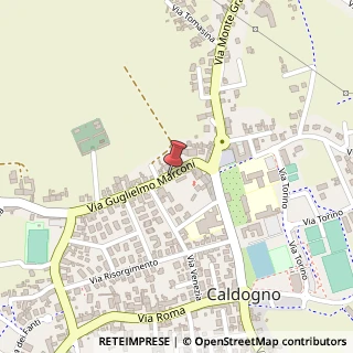Mappa Via Guglielmo Marconi, 84, 36030 Caldogno, Vicenza (Veneto)