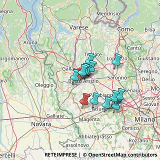 Mappa Via Palmiro Togliatti, 21052 Busto Arsizio VA, Italia (10.16077)