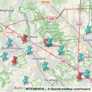 Mappa Via Salvatore Quasimodo, 20025 Legnano MI, Italia (6.01267)