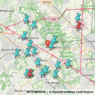 Mappa Via Salvatore Quasimodo, 20025 Legnano MI, Italia (4.8115)