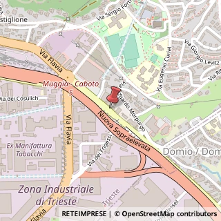 Mappa Strada della Rosandra, 32, 34147 Trieste, Trieste (Friuli-Venezia Giulia)