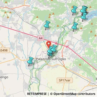Mappa Via Moroni, 24060 Castelli Calepio BG, Italia (5.2)