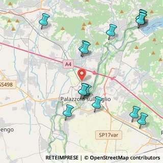 Mappa Via Moroni, 24060 Castelli Calepio BG, Italia (5.24267)