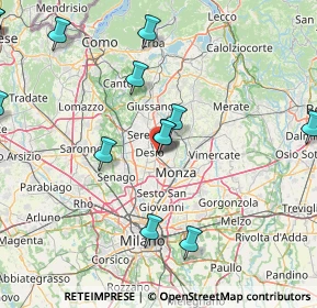 Mappa Via Mario Corino, 20035 Lissone MB, Italia (22.06)