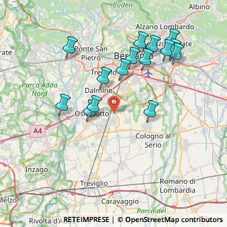 Mappa Strada Statale del Tonale e della Mendola, 24049 Levate BG, Italia (8.094)