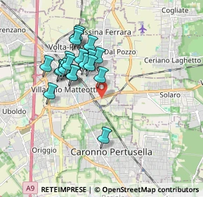 Mappa Via San Carlo, 21047 Saronno VA, Italia (1.594)