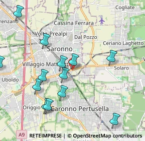 Mappa Via San Carlo, 21047 Saronno VA, Italia (2.23077)