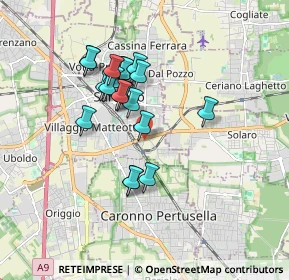 Mappa Via San Carlo, 21047 Saronno VA, Italia (1.441)