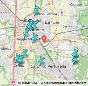 Mappa Via San Carlo, 21047 Saronno VA, Italia (2.306)