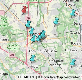 Mappa Via San Carlo, 21047 Saronno VA, Italia (3.42083)