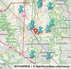 Mappa Via San Carlo, 21047 Saronno VA, Italia (4.07091)