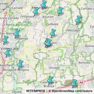 Mappa Via Veneto, 20882 Bellusco MB, Italia (2.76154)