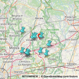 Mappa Via Veneto, 20882 Bellusco MB, Italia (6.68364)