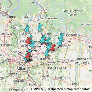 Mappa Via Veneto, 20882 Bellusco MB, Italia (11.67944)
