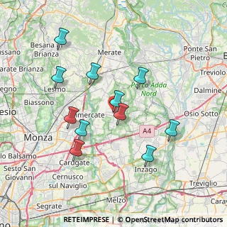 Mappa Via Amilcare Ponchielli, 20882 Bellusco MB, Italia (7)