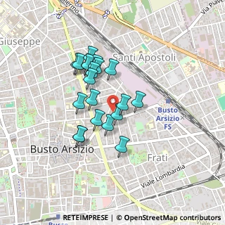 Mappa Via Antonio Gramsci, 21052 Busto Arsizio VA, Italia (0.347)