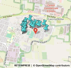 Mappa Via Alessandro Volta, 20874 Busnago MB, Italia (0.306)