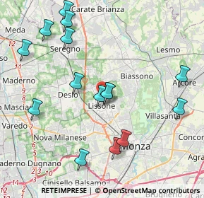 Mappa , 20851 Lissone MB, Italia (4.39533)