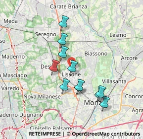 Mappa , 20851 Lissone MB, Italia (3.12273)