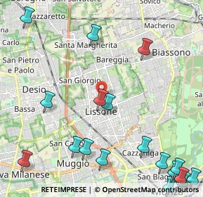 Mappa , 20851 Lissone MB, Italia (3.307)