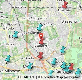 Mappa , 20851 Lissone MB, Italia (3.07611)