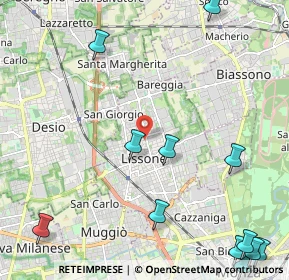 Mappa , 20851 Lissone MB, Italia (3.41571)