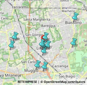 Mappa , 20851 Lissone MB, Italia (1.79545)