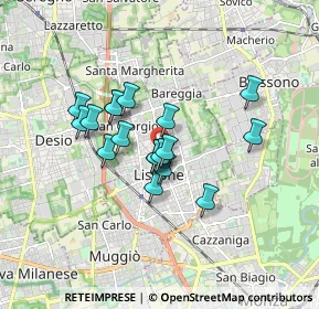 Mappa , 20851 Lissone MB, Italia (1.29)