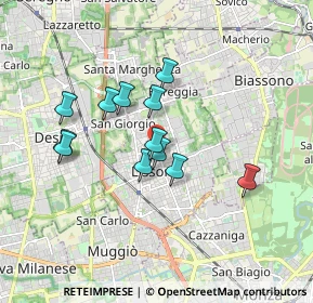 Mappa , 20851 Lissone MB, Italia (1.45333)