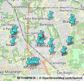 Mappa , 20851 Lissone MB, Italia (2.147)