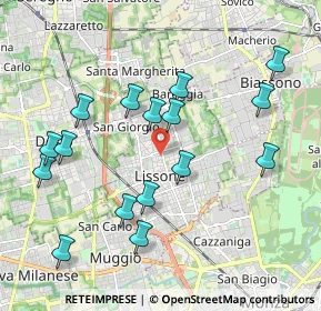 Mappa , 20851 Lissone MB, Italia (2.0475)