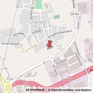 Mappa Strada delle gerre, 24041 Brembate, Bergamo (Lombardia)