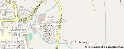 Mappa San Pietro in Gu