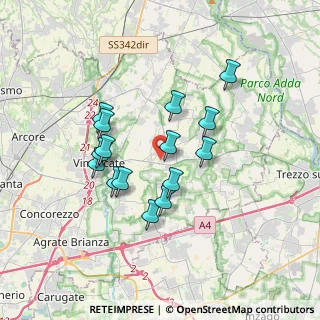 Mappa Via Brianza, 20882 Bellusco MB, Italia (3.00667)