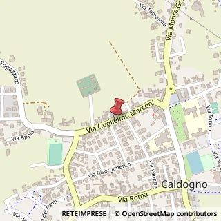 Mappa Via Guglielmo Marconi, 64, 36030 Caldogno, Vicenza (Veneto)