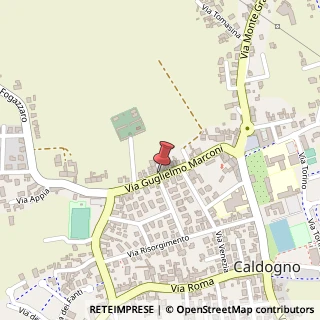 Mappa Via Marconi, 27, 36030 Caldogno, Vicenza (Veneto)