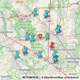 Mappa Via Enrico Fermi, 21040 Uboldo VA, Italia (4.24529)