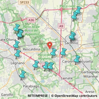 Mappa Via Enrico Fermi, 21040 Uboldo VA, Italia (5.05412)