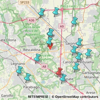 Mappa Via Enrico Fermi, 21040 Uboldo VA, Italia (4.74625)