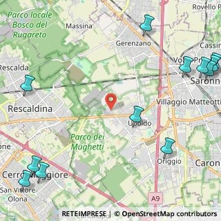 Mappa Via Enrico Fermi, 21040 Uboldo VA, Italia (3.48333)