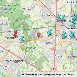 Mappa Via Enrico Fermi, 21040 Uboldo VA, Italia (2.97727)