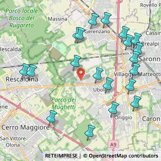 Mappa Via Enrico Fermi, 21040 Uboldo VA, Italia (2.5515)