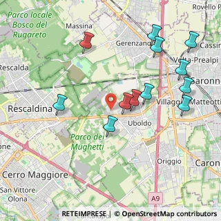 Mappa Via Enrico Fermi, 21040 Uboldo VA, Italia (2.15083)