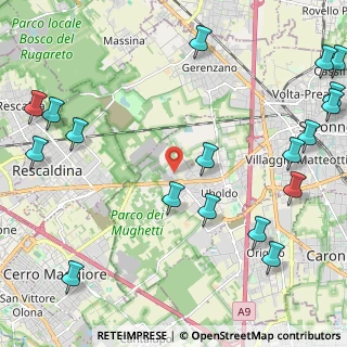 Mappa Via Enrico Fermi, 21040 Uboldo VA, Italia (3.06889)