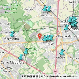 Mappa Via Enrico Fermi, 21040 Uboldo VA, Italia (3.022)