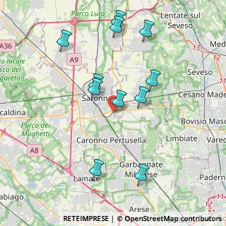 Mappa Via Vicinale della Calos, 20033 Solaro MI, Italia (4.00273)