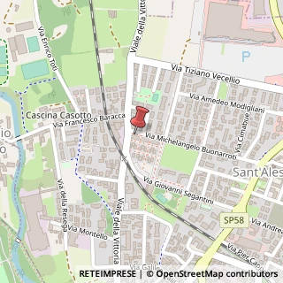 Mappa Piazza Paolo VI, 7, 20852 Villasanta, Monza e Brianza (Lombardia)