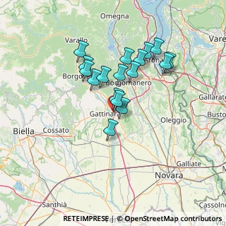 Mappa Via S. Martino, 28078 Romagnano Sesia NO, Italia (11.61294)