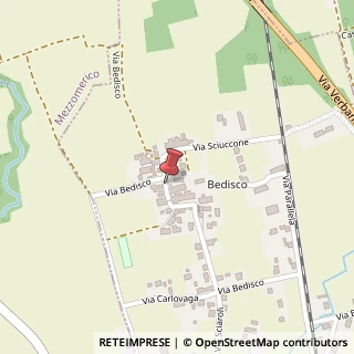 Mappa Via Bedisco, 51, 28047 Oleggio, Novara (Piemonte)