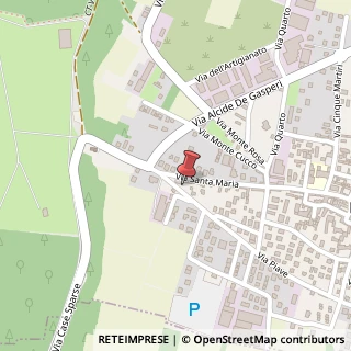Mappa Via Piave, 176, 21010 Ferno, Varese (Lombardia)